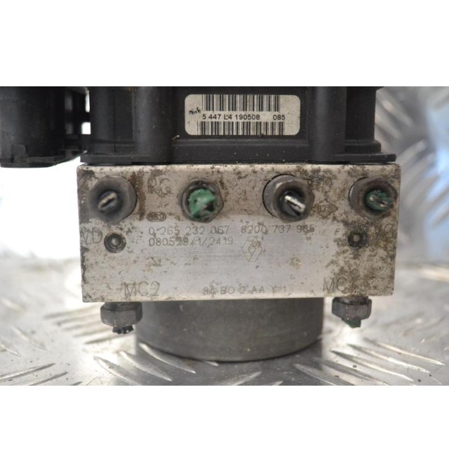 Μονάδα ABS Renault Megane 2005-2008 BOSCH 8200737985 0265232067 0265800519