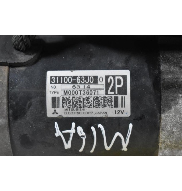 Μίζα Suzuki Swift SX4 Jimny Liana Wagon R+ Ignis 1.6 1.5 1.3 M16A M13A M15A 2006-2014 (Γνήσια) 31100-63J00 M000T36071 (Fiat Sedici Opel Agila)