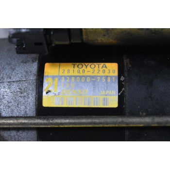 Μίζα Toyota Celica / Corolla / Avensis 2ZZ 1ZZ 1998-2008 28100-22030 228000-7581