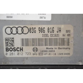 Εγκέφαλος Audi A4 B7 BKE 2004-2007 03G906016JA 0281012723 (BOSCH) 1039S19959