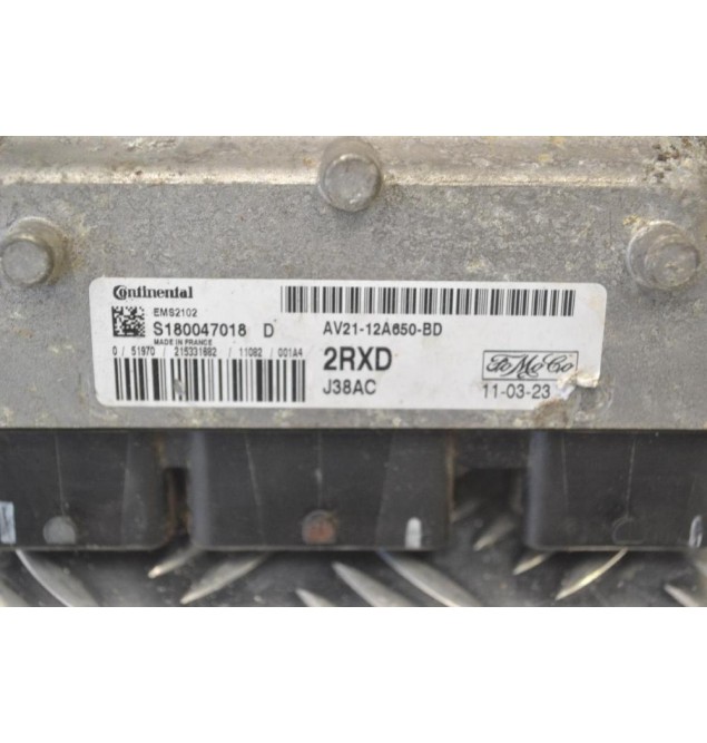 Εγκέφαλος Ford Fiesta 2008-2013 CONTINENTAL AV21-12A650-BD AV2112A650BD S180047018 EMS2102
