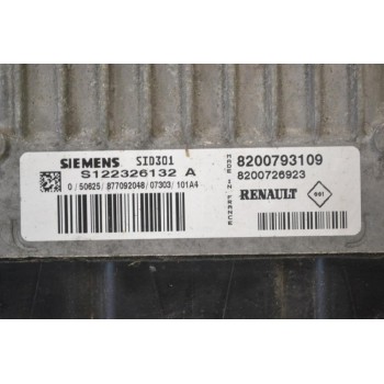 Εγκέφαλος Renault Laguna K9K 1.5 DCi 2007-2015 SIEMENS 8200793109 8200726923 S122326132 SID301
