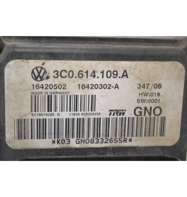 Μονάδα ABS Volkswagen Passat 2005-2010 TRW 3C0.614.109.A 3C0614109A 16420502