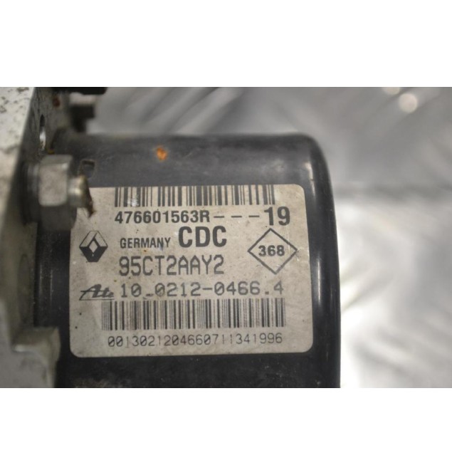 Μονάδα ABS Renault Megane 2008-2016 ATE 95CT2AAY2 476601563R 10.0212-0466.4 28.5610-5640.3 28561056403
