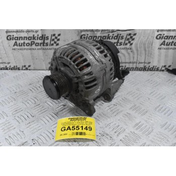 Δυναμό Audi TT A3 1.8T 20VT 1996-2006 120A 038903024F (1.9TDI AHF ASV AGR ATD) (Volkswagen Golf Bora Beetle Transporter / Seat leon Toledo Ibiza Cordoba / Skoda Octavia) AUQ AGU AUM ARZ AQA APP AWP
