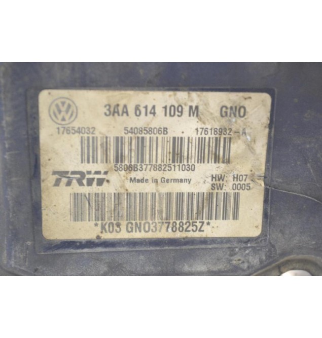 Μονάδα ABS Volkswagen Passat 2010-2014 TRW 3AA614109M 17654032 54085806B 17618932-A