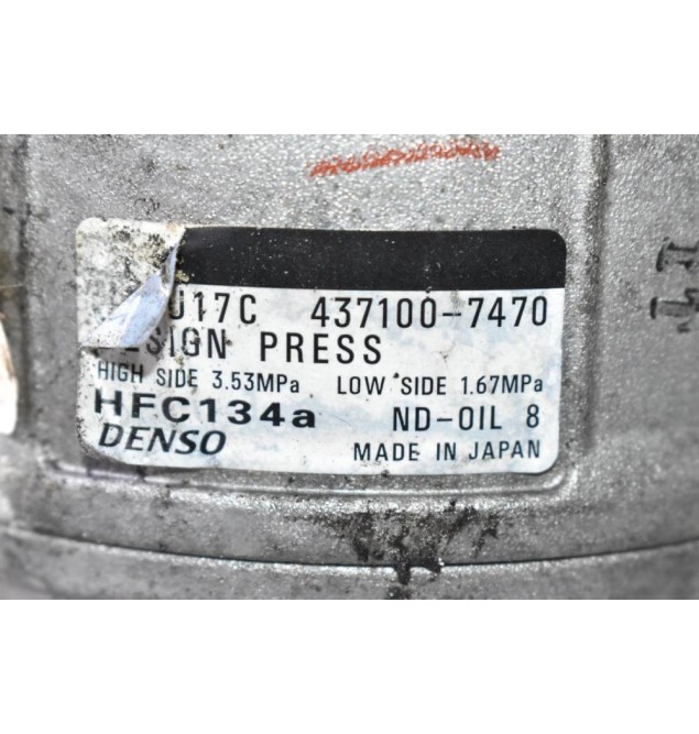 Κομπρεσέρ Aircondition - A/C Volkswagen Transporter T5 / Multivan / Amarok 2.0 2003-2015 DENSO 437100-7470