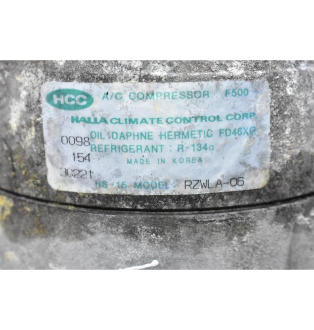 Κομπρεσέρ Aircondition Ford Ranger / Mazda B2500 2.5 WL 12V 2001-2005 RZWLA-06