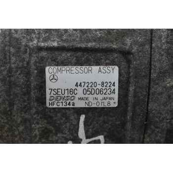 Κομπρεσέρ Aircondition A/C Mercedes-Benz C Class W203 S203 CL203 C209 W220 W463 W639 111955 1998-2006 (Γνήσιo) 447220-8224