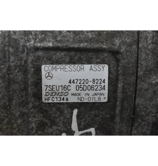 Κομπρεσέρ Aircondition A/C Mercedes-Benz C Class W203 S203 CL203 C209 W220 W463 W639 111955 1998-2006 (Γνήσιo) 447220-8224