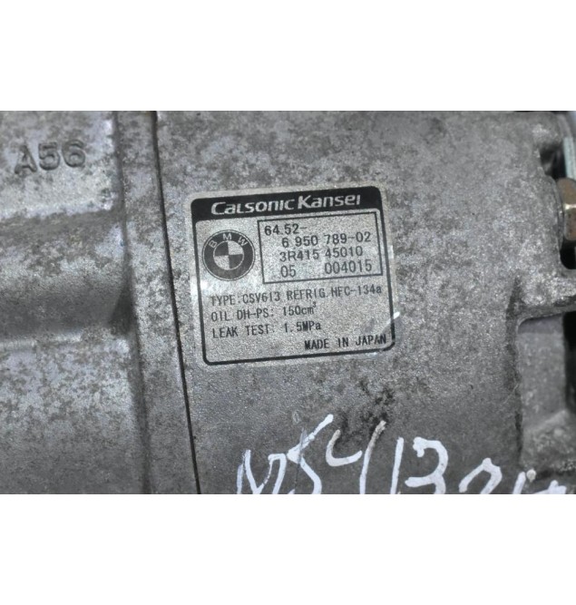 Κομπρεσέρ Aircondition A/C Bmw E46 E39 525 325 M52 M54 1998-2007 6452 6950789-02 (M54B25) (520 528 530 320 325 328 )