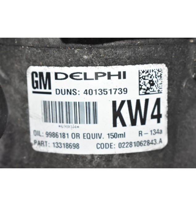 Κομπρεσέρ Aircondition - A/C Κλιματισμός Opel Corsa / Combo / Meriva / Zafira 1.3 CDTI 2002-2013 Z13DT