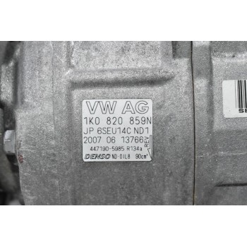 Κομπρεσέρ Aircondition Volkswagen Golf Jetta Passat Scirocco Eos Caddy TSI TFSI TDI 2008-2013 (Seat Leon Toledo Altea /Skoda Octavia SuperB /Audi A3 Q3 TT) CAXA CAVD CTH CMSB CBZ BPY CDLA CDMA CCZ CDN