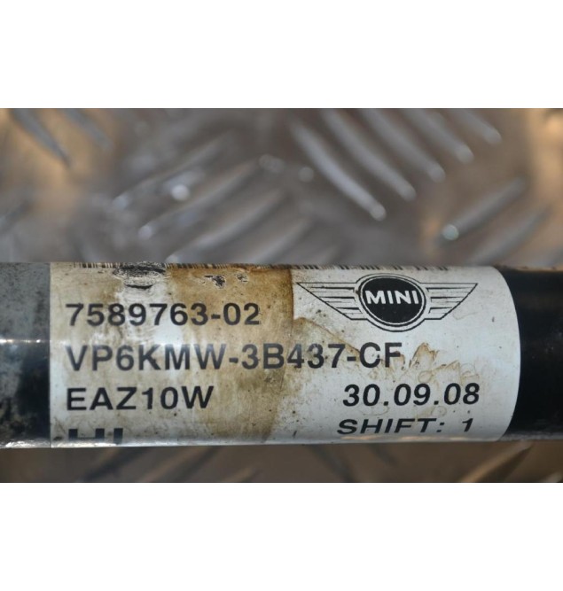 Ημιαξόνιο Αριστερά εμπρος Mini Cooper 2006-2010 7589763-02 758976302