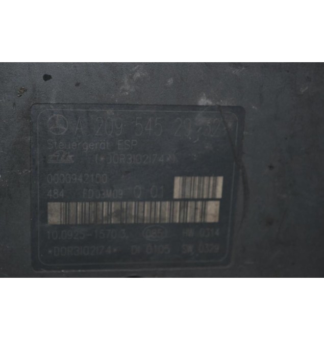 Μονάδα ABS Mercedes-Benz C 200 2000-2007 ATE A2095452932 A0054310712