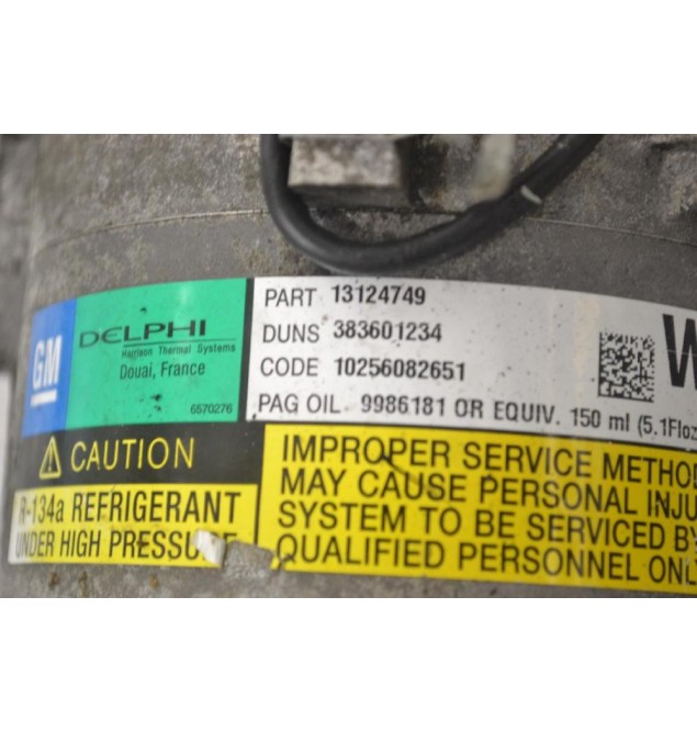 Κομπρεσέρ Aircondition Opel Astra H 2003-2010 Z14XEP DELPHI 13124749 383601234 10256082651