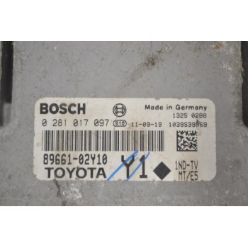 Εγκέφαλος Toyota Auris 1.4 D4D 2008-2013 BOSCH 89661-02Y10 0281017097 1039S39969