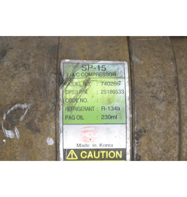 Κομπρεσέρ Aircondition - A/C Isuzu D-Max 3.0 4JJ1 2007-2012 740266 25186533