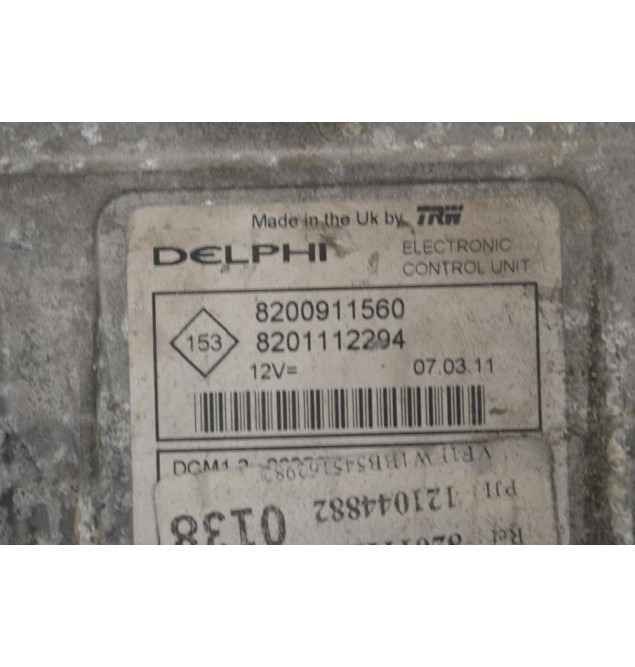 Εγκέφαλος Renault Clio - Megane - Kangoo - Scenic 1.5 2010-2022 8200911560 8201112294 (Modus)