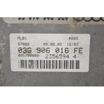 Εγκέφαλος Κινητήρα Audi A4 1.9 TD 2002-2010 BOSCH 03G906016FE 0281012127
