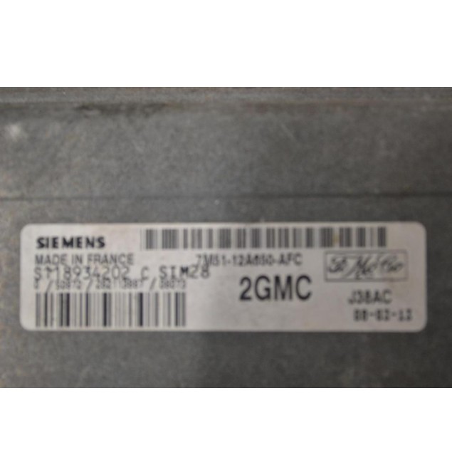 Εγκέφαλος Ford Focus 2004-2012 SIEMENS S118934202 7M5112A650AFC 7M51-12A650-AFC