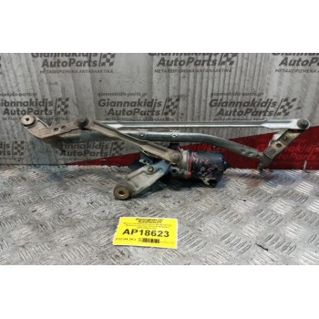 Μοτερ Υαλοκαθαριστηρων Με Βραχίονες -Μπράτσα Εμπρος Renault Megane ΙΙ 2002-2005 4 pins 53630147