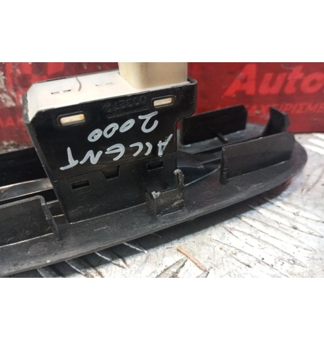 Διακόπτης Παραθυρου Με Πλασιο Εμπρος Δεξια Hyundai Accent 1999-2001 5 pins *Σπασμενη Βαση