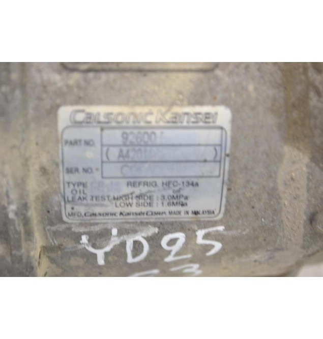 Κομπρεσέρ Aircondition - A/C Nissan Navara 2009-2025 CALSONIC 92600