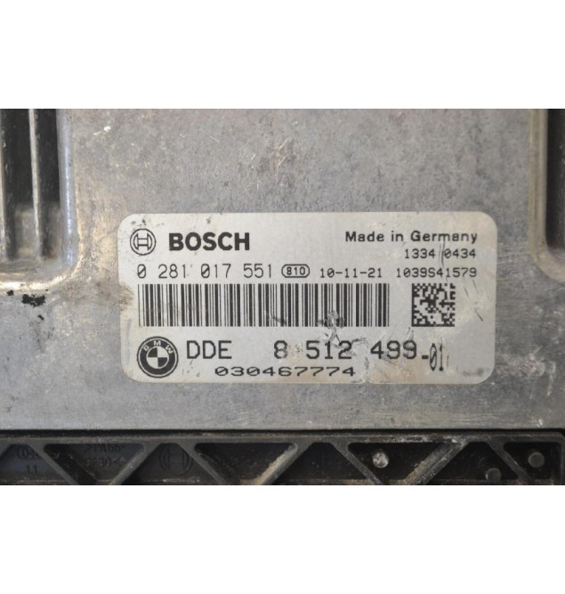Εγκέφαλος Bmw X1 2009-2015 BOSCH 0281017551 DDE8512499-01 1039S41579