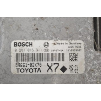 Εγκέφαλος Toyota Auris 2006-2013 8966102X70 0281016911