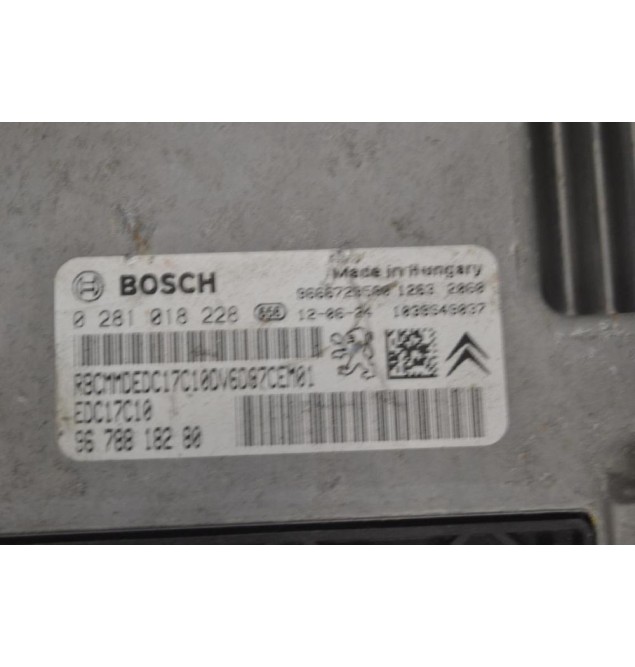 Εγκέφαλος Citroen Berlingo 2000-2025 0281018228 9678818280 9666729580 1039S49037