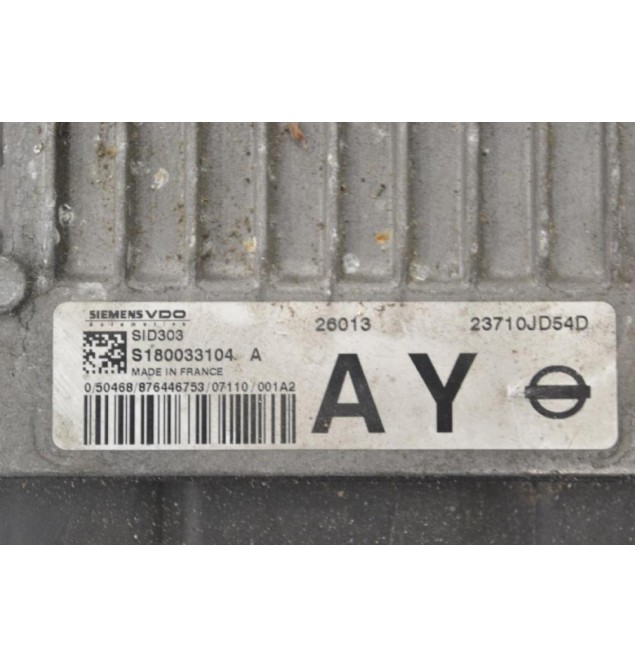 Εγκέφαλος Nissan Qashqai 2006-2020 23710JD54D S180033104 SID303