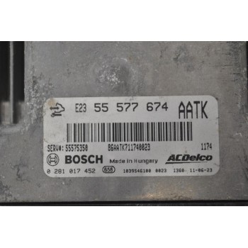 Εγκέφαλος Opel Astra 2009-2015 BOSCH 55577674 5575350 0281017452