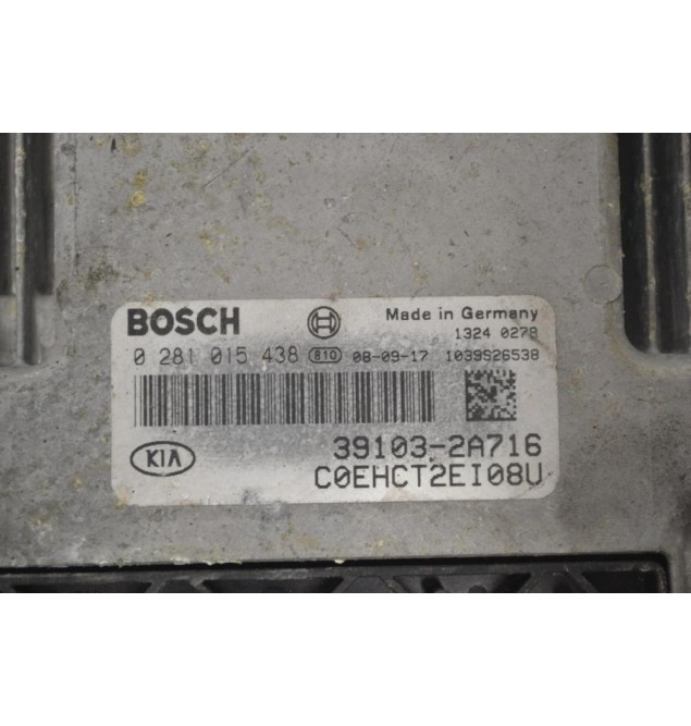 Εγκέφαλος Kia Ceed 2006-2012 0281015438 1039S26538 39103-2A716