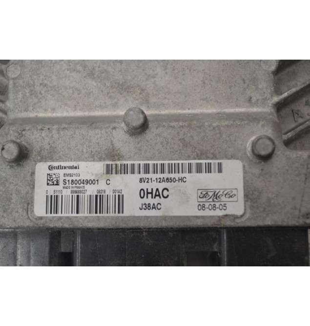 Εγκέφαλος Ford Fiesta 2008-2018 CONTINENTAL S180049001 8V21-12A650-HC J38AC