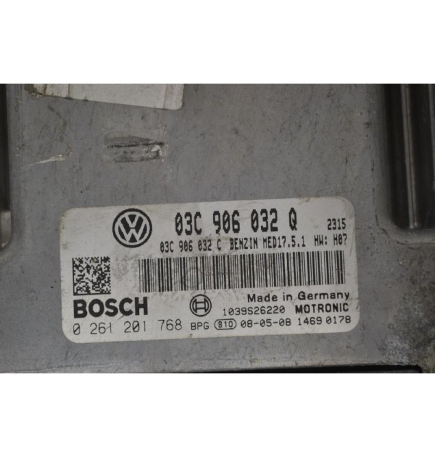 Εγκέφαλος Volkswagen Golf 2006-2008 0261201768 03C906032Q 1039S26220