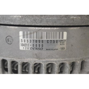 Κομπρεσέρ Aircondition - A/C Alfa Romeo Stelvio 2016-2025 DENSO 50537696 C758 104211-0690