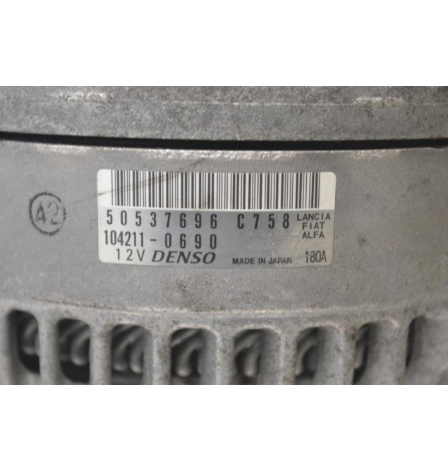 Κομπρεσέρ Aircondition - A/C Alfa Romeo Stelvio 2016-2025 DENSO 50537696 C758 104211-0690