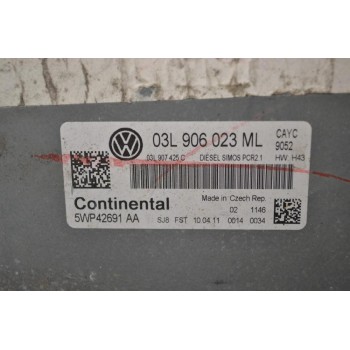 Εγκέφαλος Volkswagen Golf / Touran / Tiguan 1.6 TDI 2004-2014 03L906023ML 03L907425C 5WP42691AA