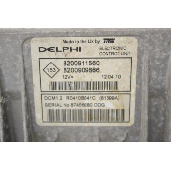 Εγκέφαλος Renault Clio 2010-2014 DELPHI 8200911560 8200909666