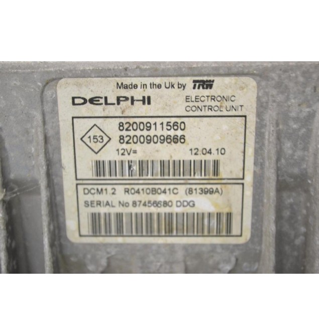 Εγκέφαλος Renault Clio 2010-2014 DELPHI 8200911560 8200909666