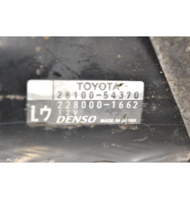 Μίζα Toyota Hilux 2.4 2L-T 1990-2001 DENSO 28100-54370 228000-1662 2810054370 2280001662