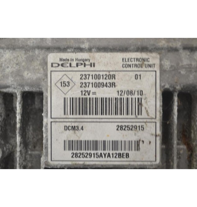 Εγκέφαλος Renault Megane / Fluence 2008-2016 237100120R 237100943R 28252915