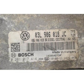 Εγκέφαλος Skoda Superb 2009-2015 BOSCH 0281017414 03L906018JC