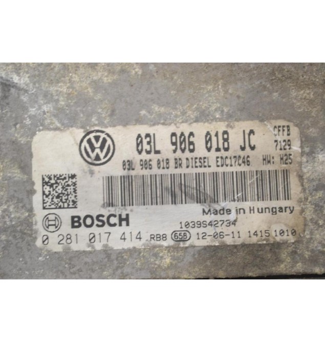 Εγκέφαλος Skoda Superb 2009-2015 BOSCH 0281017414 03L906018JC