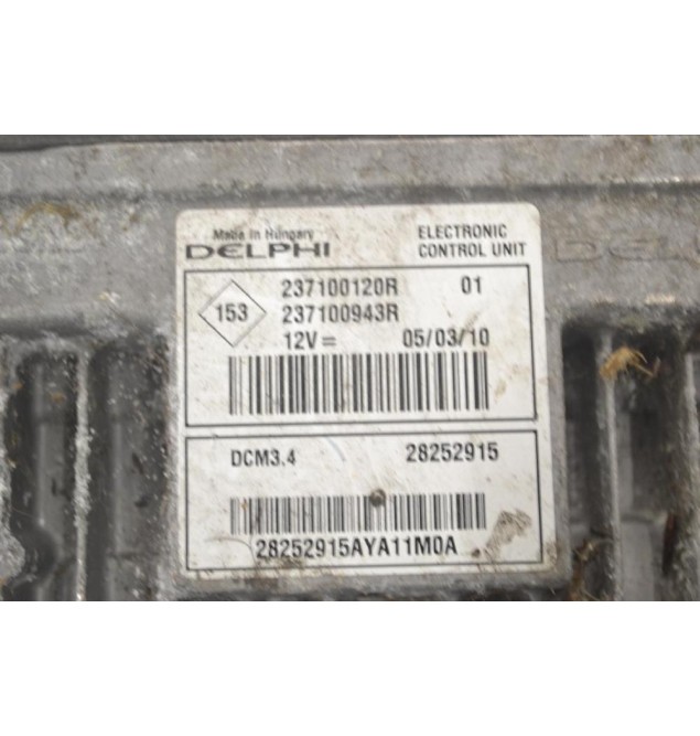 Εγκέφαλος Renault Megane / Fluence 2008-2016 237100120R 237100943R 28252915