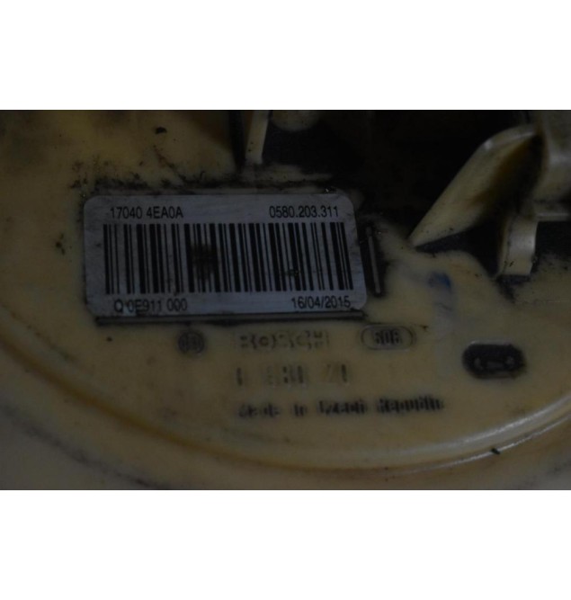 Αντλία Καυσίμου Ντεπόζιτου / Φλότερ Renault Kadjar Espace K9K / R9M 1.6 1.5 dCi 2008-2020 BOSCH 17040-4EA0A 058020 (Nissan Qashqai)