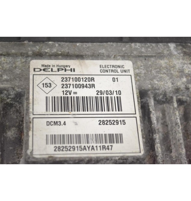 Εγκέφαλος Renault Megane / Fluence 2008-2016 237100120R 237100943R 28252915