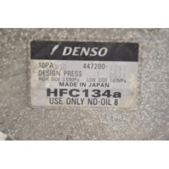 Κομπρεσέρ Aircondition - A/C Toyota Hiace / Hilux 2L 1996-2001 447200-1291 DENSO