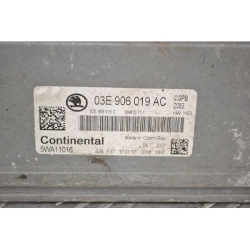 Εγκέφαλος Skoda Fabia 2006-2014 CONTINENTAL 03E906019AC 03E906019C